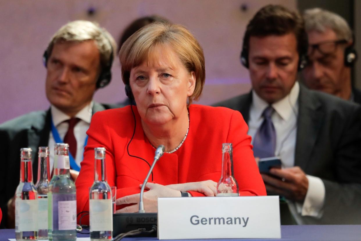 Angela Merkel: The stakes are clear for the German chancellor: AP