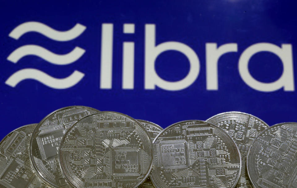 Il logo di Libra (Photo by Chesnot/Getty Images)