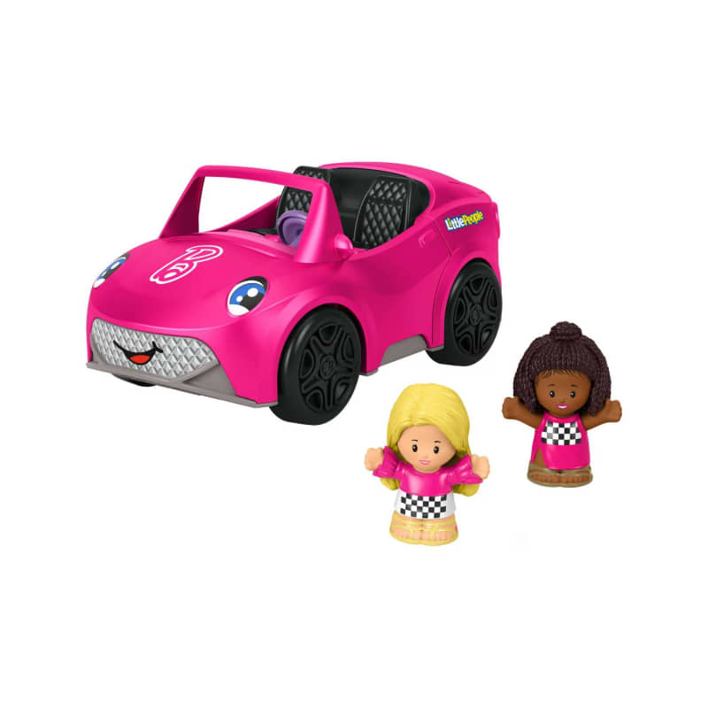 Fisher-Price Little People Barbie Convertible Toy Car