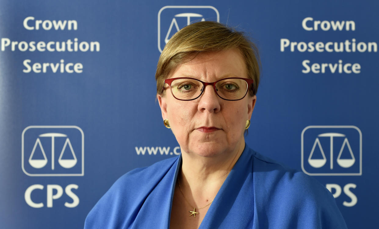 Director of Public Prosecutions, Alison Saunders, poses for a photograph in her office in London.