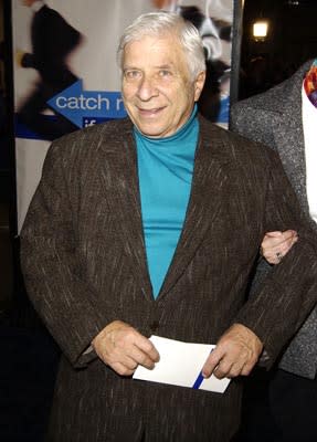 Elmer Bernstein at the Hollywood premiere of Dreamworks' Catch Me If You Can