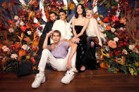 <p>The cast of the <em>Gossip Girl </em>reboot attends <em>Gossip Girl </em>Friendsgiving: A Pop-Up to Give and Receive in N.Y.C. on Nov. 18. </p>