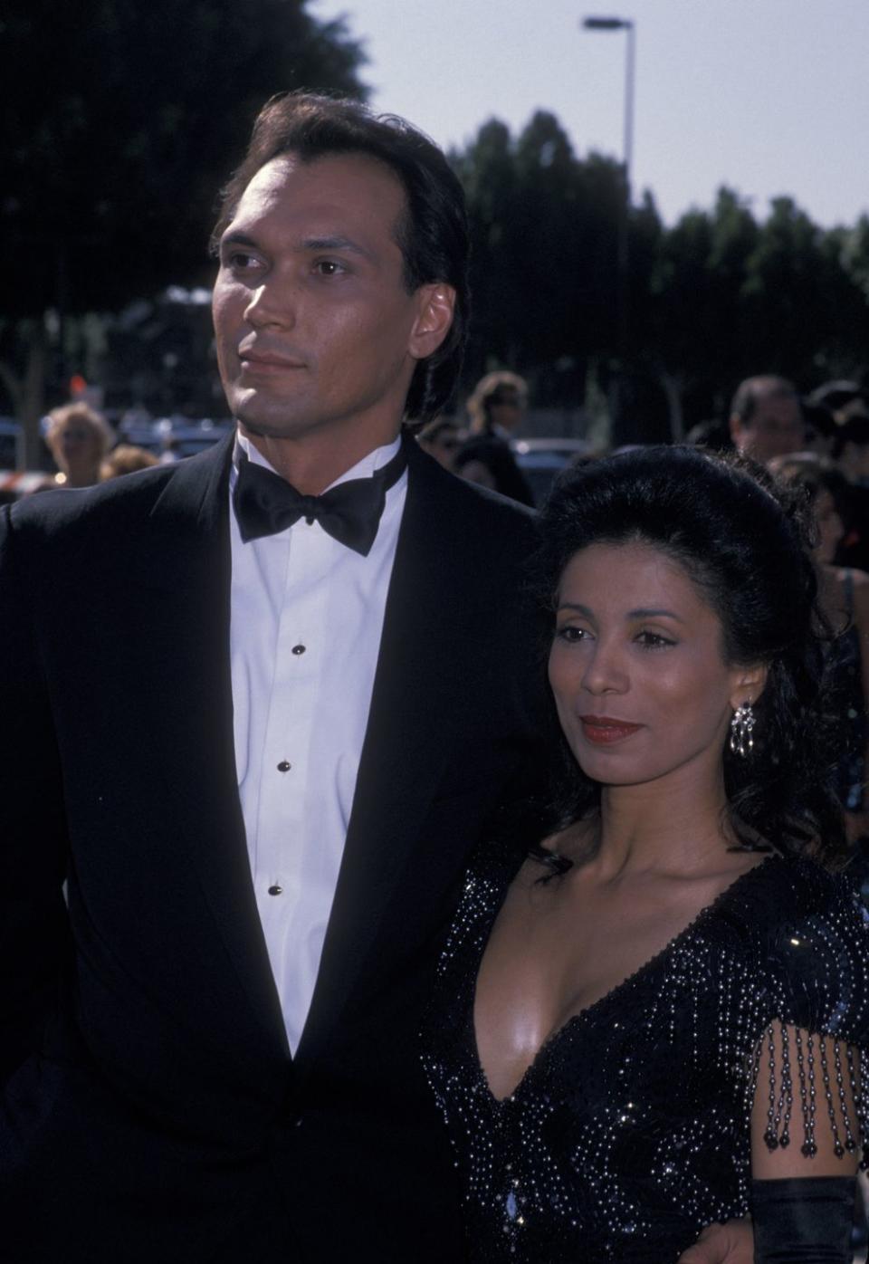 Jimmy Smits and Wanda De Jesus