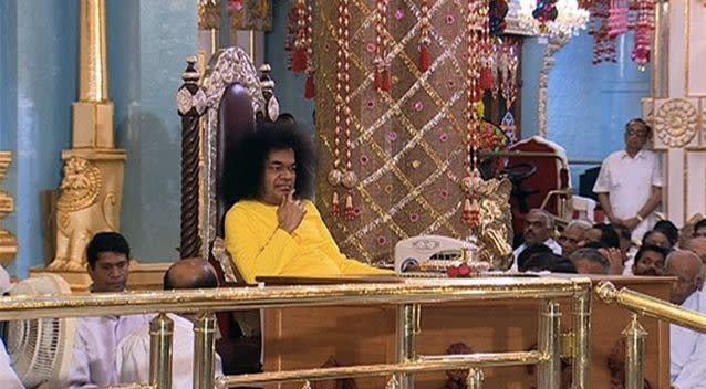 Sathya Sai Baba was the leader of a religious 'cult'. Photo: BBC