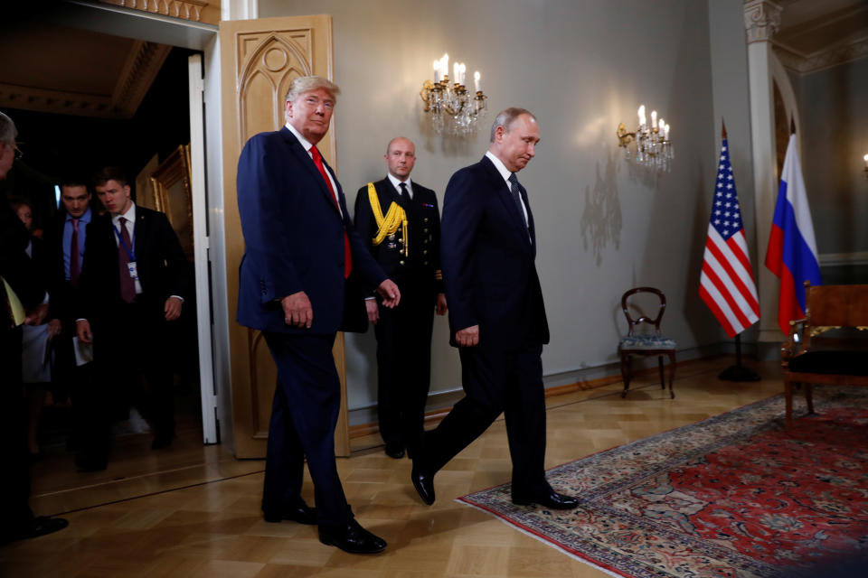 Trump meets Putin in Helsinki