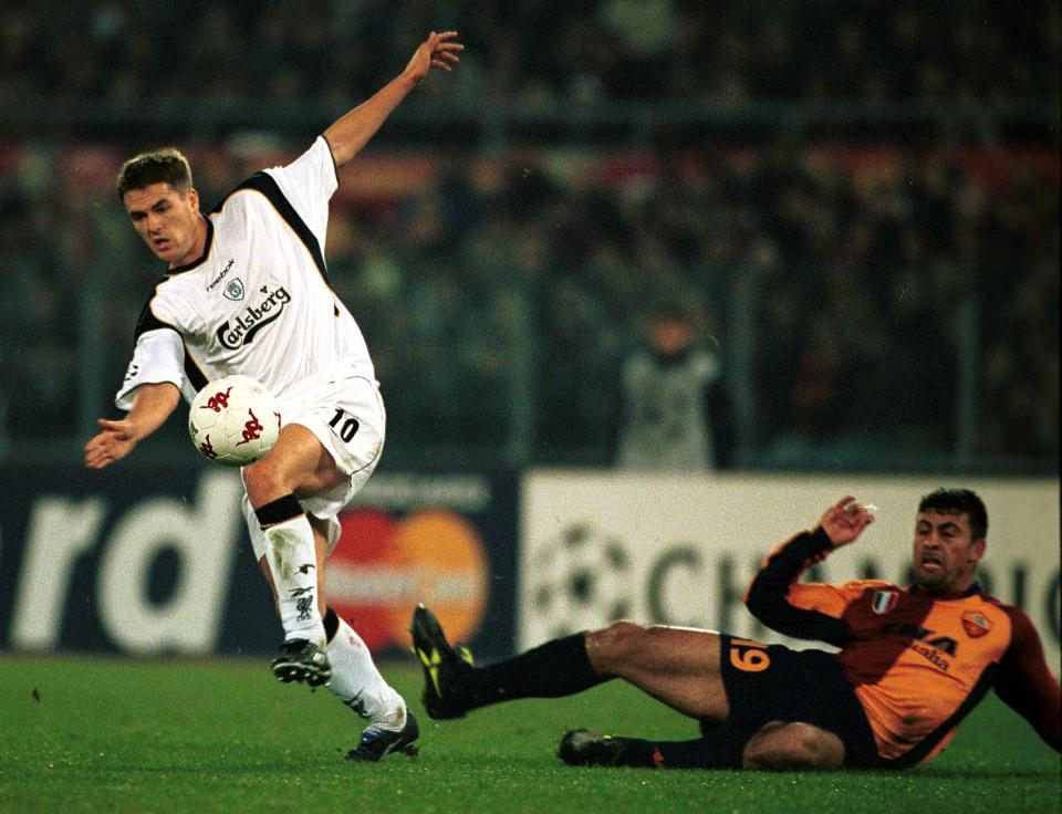 Michael Owen was the hero for Liverpool at the Stadio Olimpico