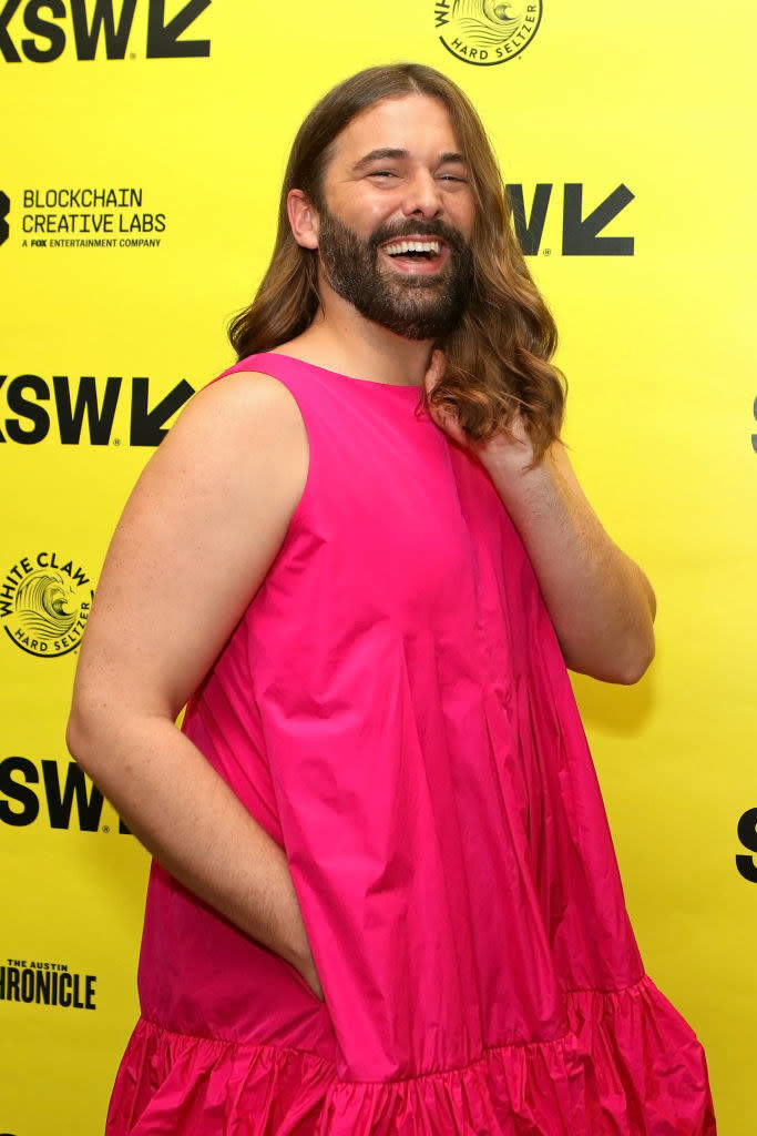 Closeup of Jonathan Van Ness