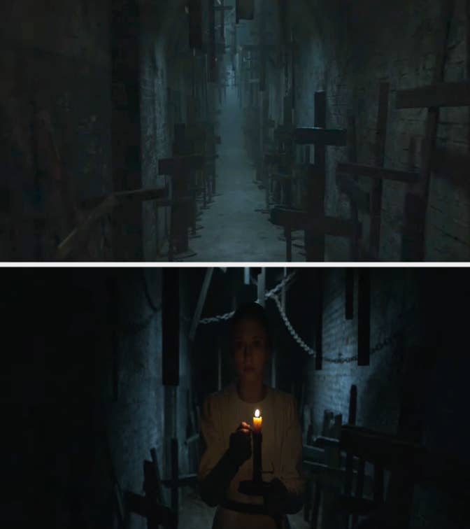 Screenshots from "The Nun"