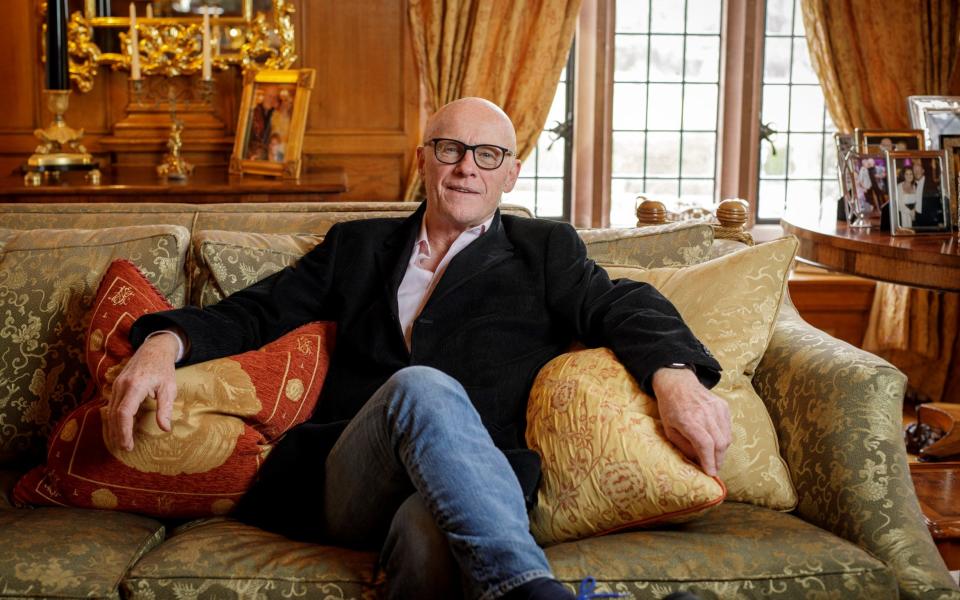 John Caudwell at home - Andrew Fox