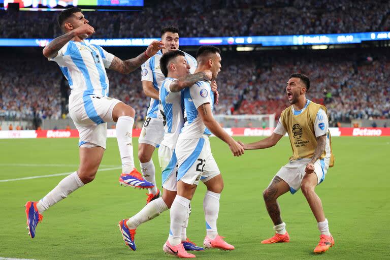 La selección argentina quiere festejar otra vez; como en 2021, cuando venció a Brasil en la final