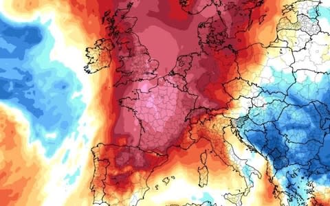 The UK could experience temperatures as high as 37C on Thursday. - Credit: Alistair Grant/Alistair Grant