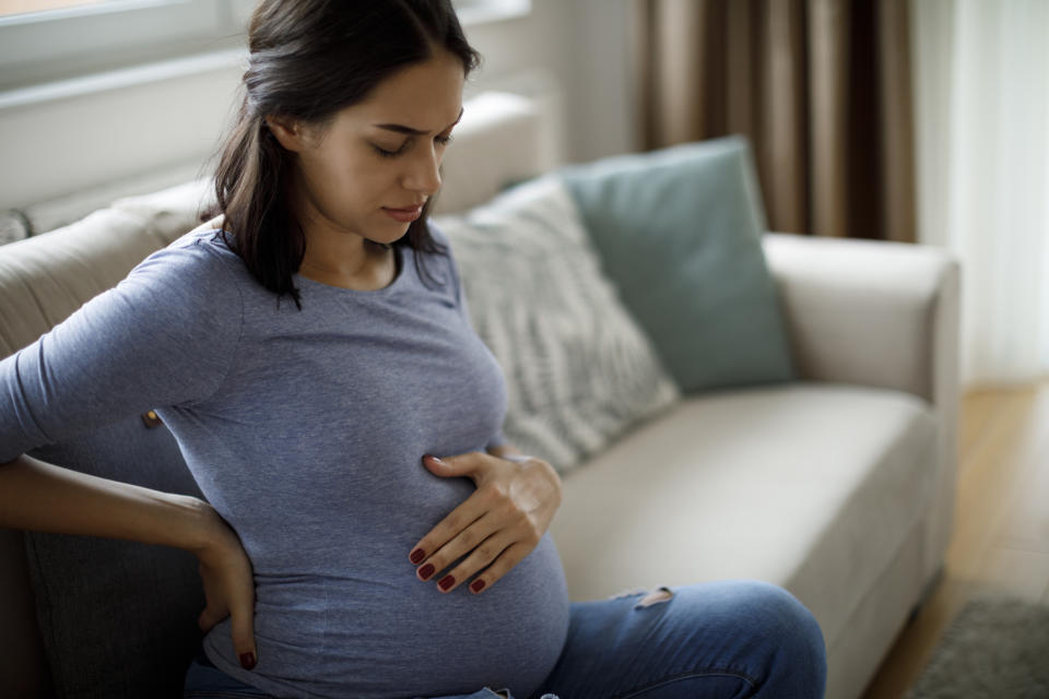 A subchorionic hematoma can cause frequent bleeding during pregnancy. (Image via Getty Images)