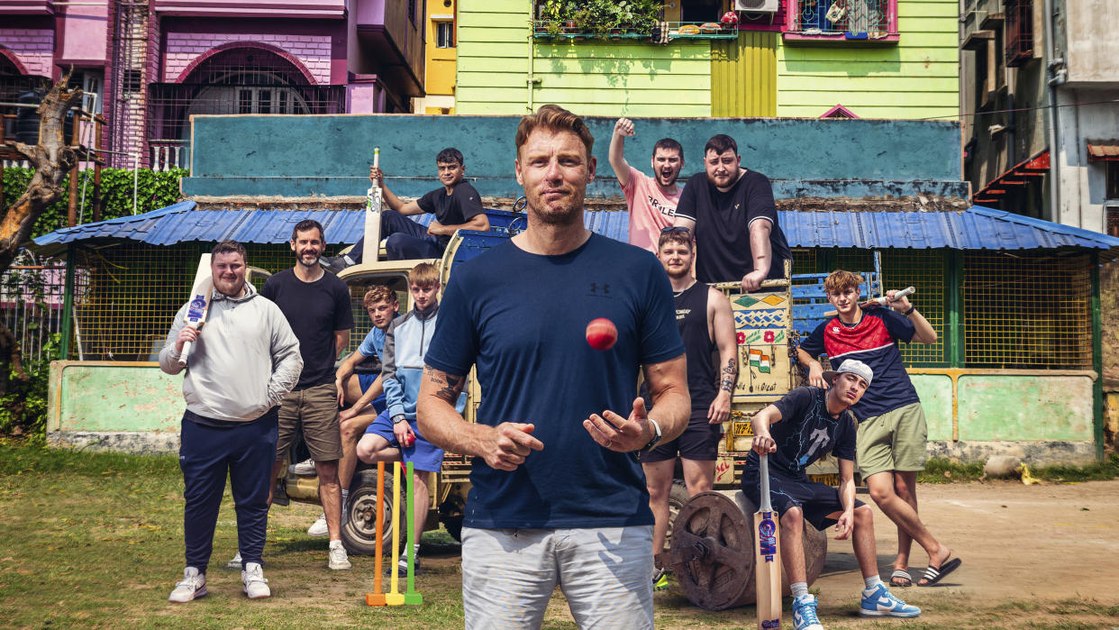 Freddie Flintoff's Field of Dreams On Tour,13-08-2024,Bottom row: Ben, Kyle, Eli, Sean, Freddie, Finn, Hemi, Dylan
Top row: Adnan, Harrison, Josh,South Shore Productions,Anirudh Agarwal