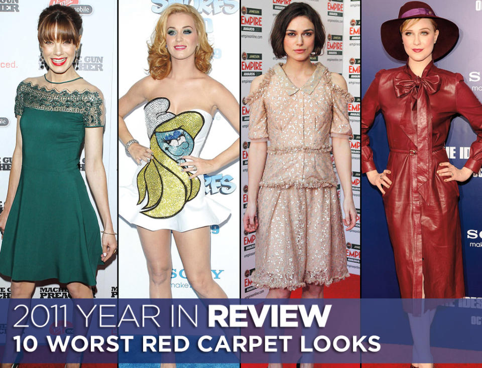 2011 year in review worst red carpet titlecard