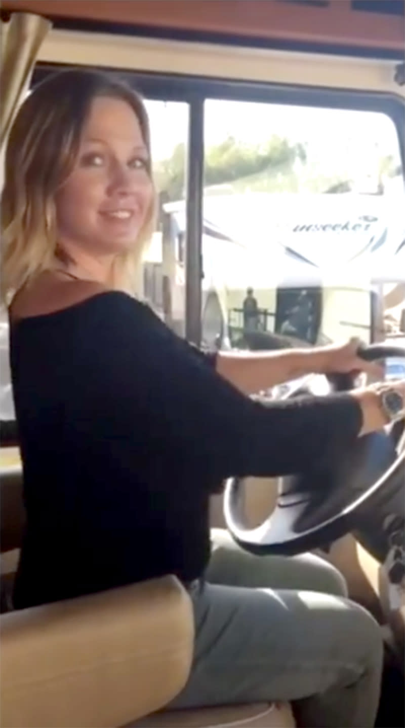 <p>Jennie Garth’s 2017 summer plans involve hitting wide-open spaces. “I love a good RV trip,” <a rel="nofollow noopener" href="http://www.eonline.com/news/859954/jennie-garth-reveals-her-family-s-big-summer-plans" target="_blank" data-ylk="slk:she told E!;elm:context_link;itc:0;sec:content-canvas" class="link ">she told E!</a>. The actress has documented her time with “Winne,” her RV, on Instagram. She loves that #Winnebagolife. (Photo: <a rel="nofollow noopener" href="https://www.instagram.com/p/BV5nHpIBE_Y/?taken-by=jenniegarth&hl=en" target="_blank" data-ylk="slk:Jennie Garth via Instagram;elm:context_link;itc:0;sec:content-canvas" class="link ">Jennie Garth via Instagram</a>)<br><br></p>