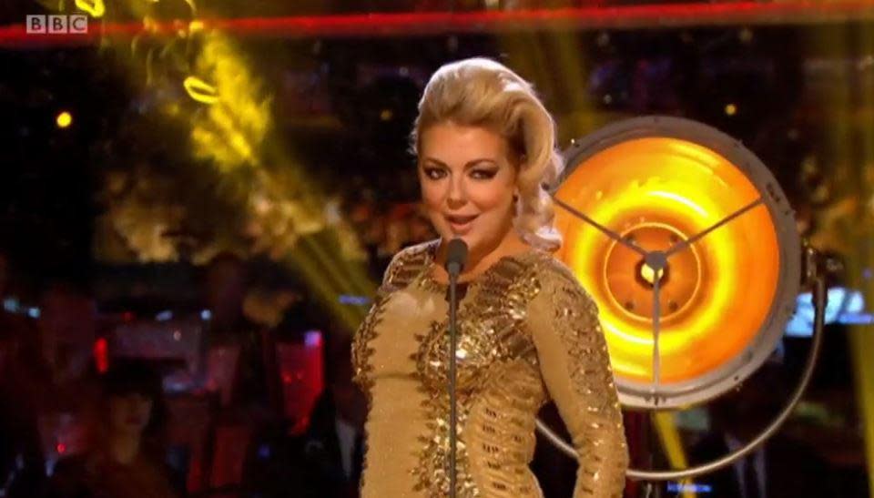 Sheridan wowed on Strictly earlier this month. Copyright: [BBC]