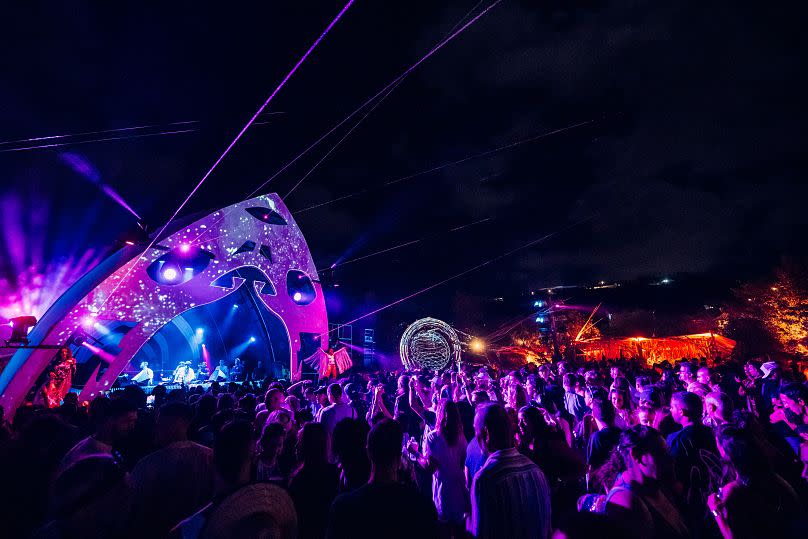 The Arc Stage at Happy Bay