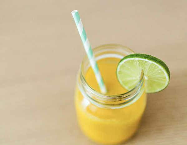 Wake up flawless. Recipe: Dairy-Free Mango Smoothie