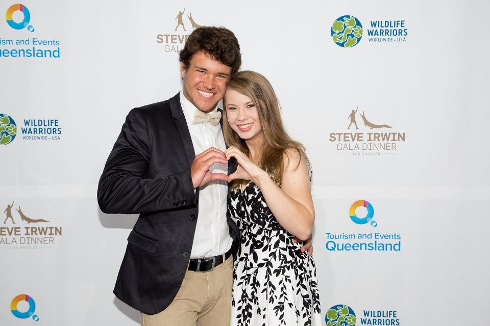 Bindi Irwin and Chandler Powell