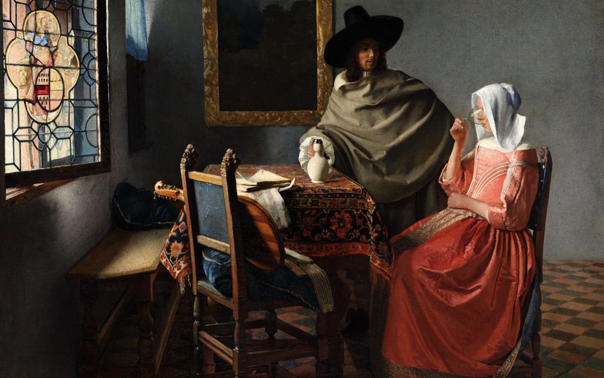 A lamb before a menacing wolf: Vermeer's The Glass of Wine - Christoph Schmidt, Staatliche Museen zu Berlin, PK