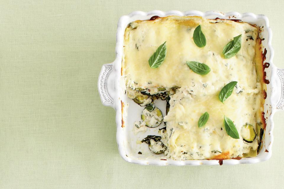 Zucchini-and-Spinach Lasagna