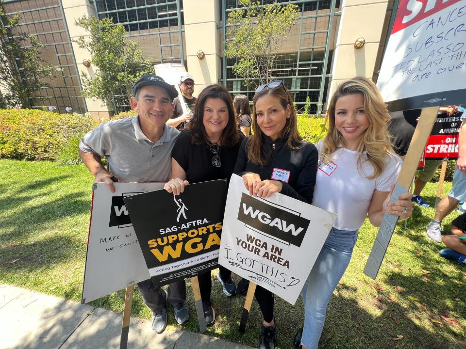 L to R: Valente Rodríguez, Ann Lopez, Constance Marie, Masiela Lusha