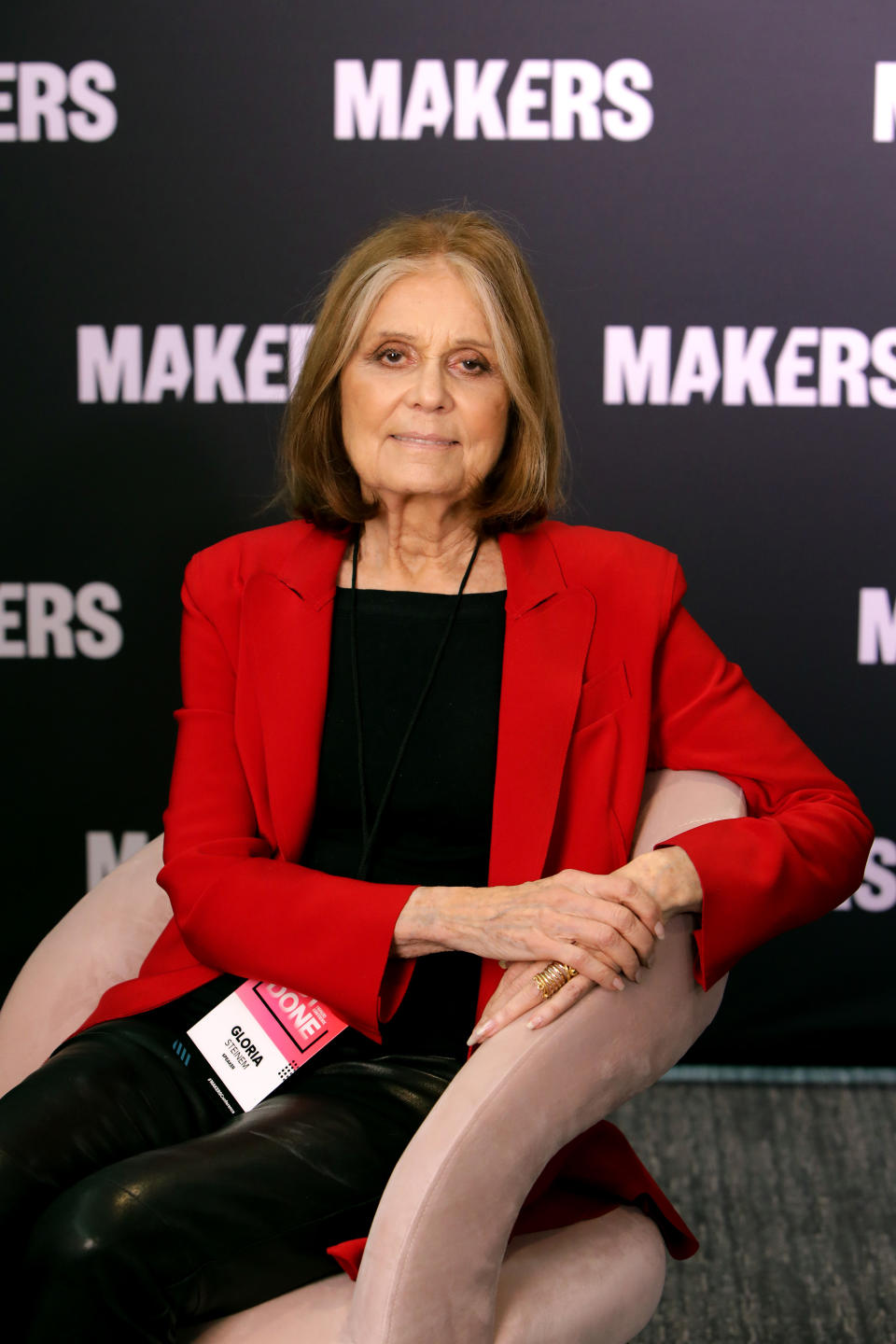 LOS ANGELES, CALIFORNIA - FEBRUARY 11: Gloria Steinem attends The 2020 MAKERS Conference on February 11, 2020 in Los Angeles, California. (Photo by Rachel Murray/Getty Images for MAKERS)