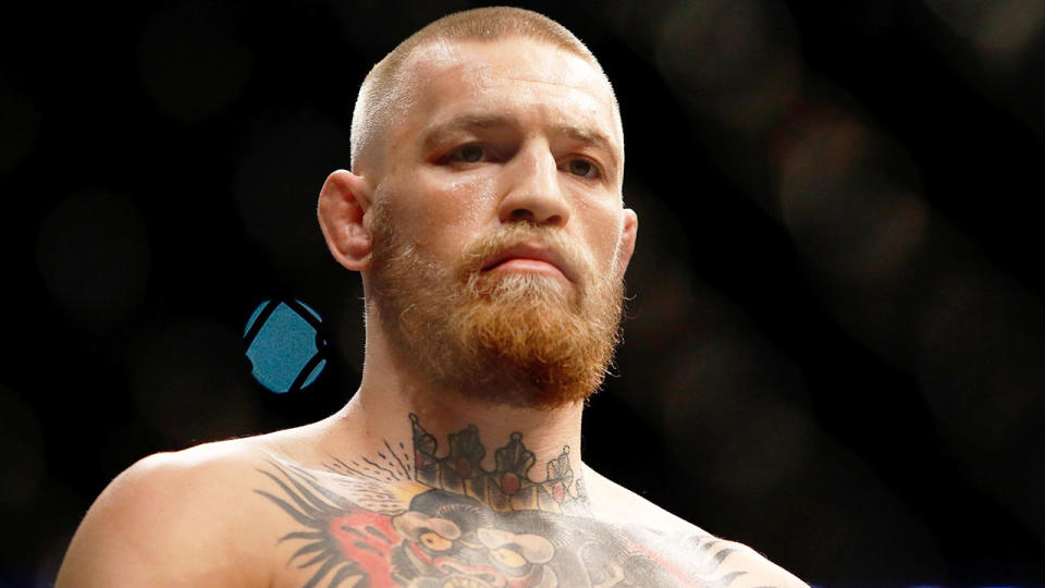 Pictured here, Conor McGregor has fired several explosive shots at rival fighters after UFC 249.