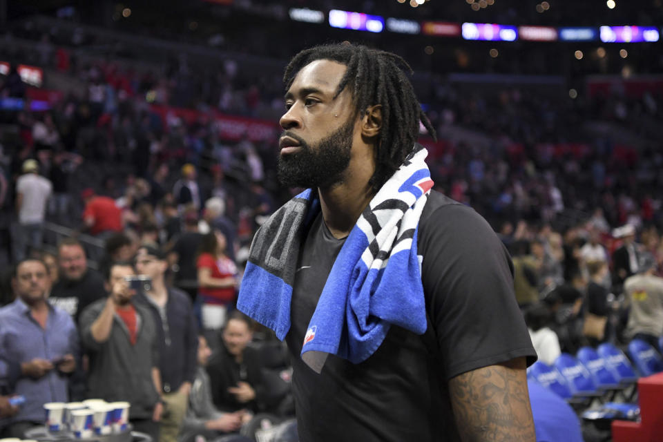 The Mavericks are reportedly interested in trading for DeAndre Jordan, three years after the center backed out fo a verbal free-agent agreement to sign in Dallas. (AP)