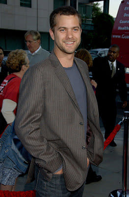 Joshua Jackson at the Beverly Hills premiere of The Weinstein Company's Sicko