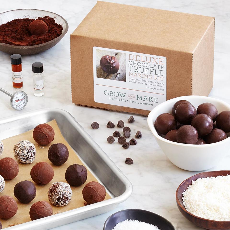 <p><a href="https://go.redirectingat.com?id=74968X1596630&url=https%3A%2F%2Fwww.uncommongoods.com%2Fproduct%2Fmake-your-own-chocolate-truffles-kit&sref=https%3A%2F%2Fwww.thepioneerwoman.com%2Fhome-lifestyle%2Fentertaining%2Fg32293314%2Fhostess-gifts-ideas%2F" rel="nofollow noopener" target="_blank" data-ylk="slk:Shop Now;elm:context_link;itc:0;sec:content-canvas" class="link ">Shop Now</a></p><p>Make Your Own Chocolate Truffles Kit</p><p>uncommongoods.com</p><p>$40.00</p><span class="copyright">Uncommon Goods</span>