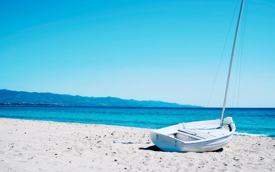 Poetto beach, Sardinia