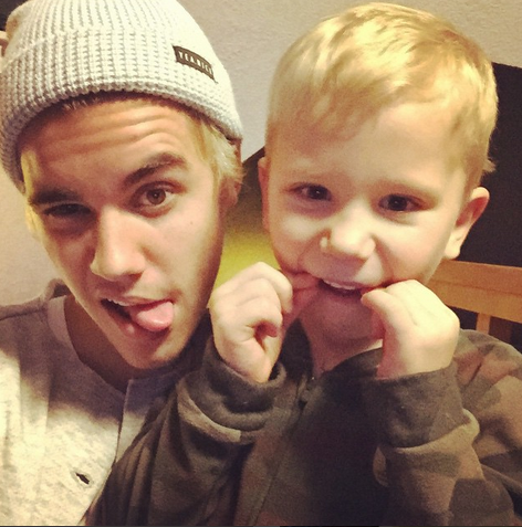 Jaxon helps his often misunderstood sibling show his silly side. (Photo: Instagram)