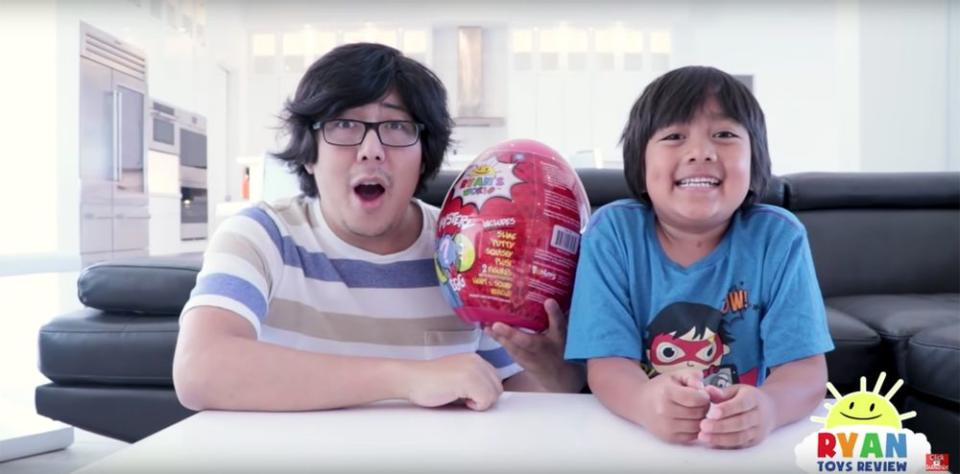 Ryan's World | Ryan Toysreview/Youtube