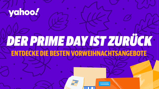 Prime Day ist zurück – am 11. und 12. Oktober weltweit mit tollen Rabatten für Prime-Mitglieder. (Bild: Yahoo)