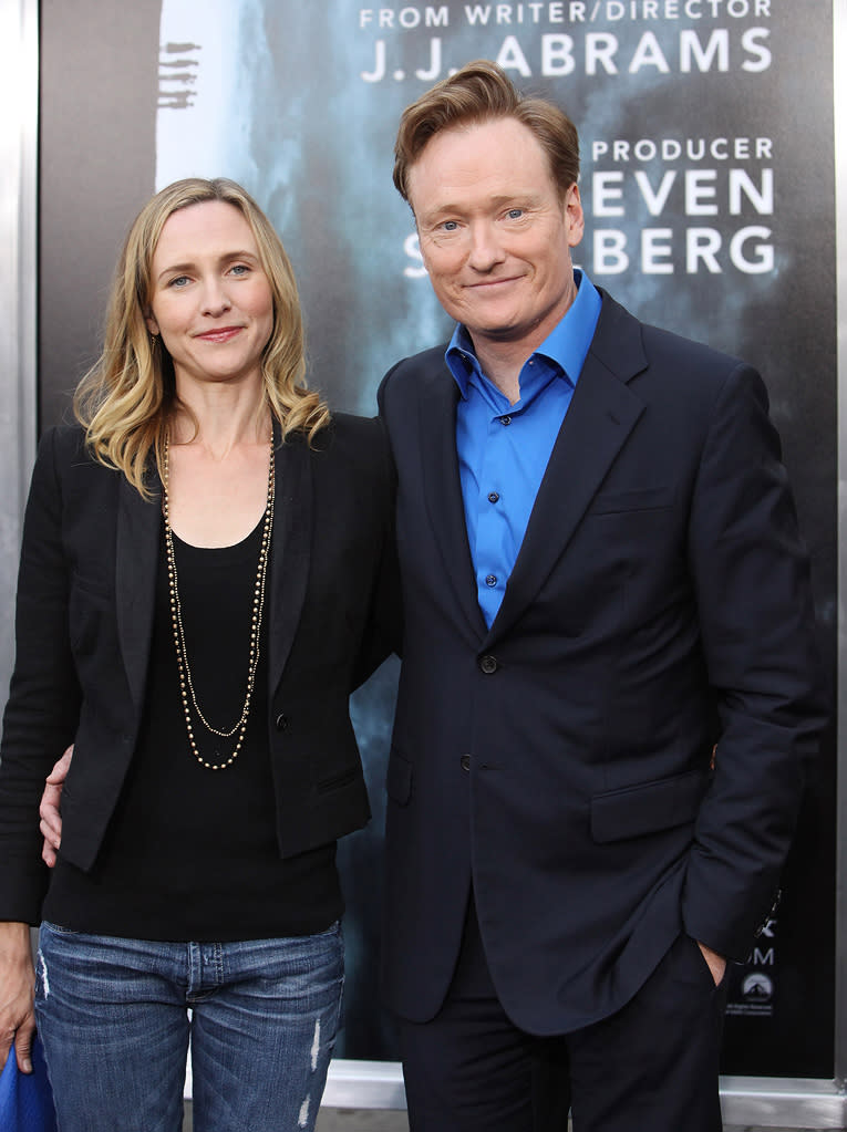 Super 8 LA Premiere 2011 Conan OBrien