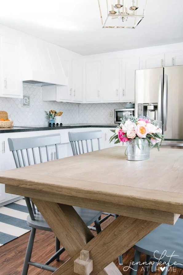 After: Simple Fix Kitchen Cabinet Renovation