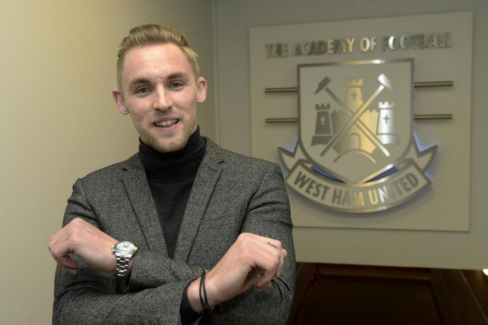 Returnee: Jack Collison spent seven years as a Hammers player: West Ham United via Getty Images