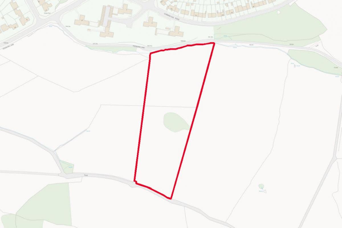 Another plot of Pedmore green belt land for sale at auction <i>(Image: Bond Wolfe Auctions)</i>