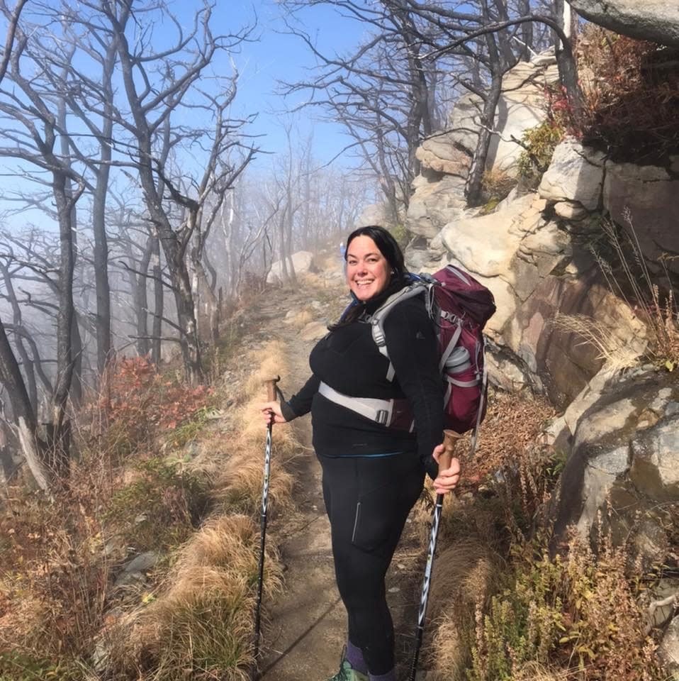 Jessica Doyle hiked Bullhead Trail a few years after it was ravaged by the 2016 Chimney Tops wildfire. Growing up in Knoxville, Doyle loved weekend trips to the Smokies. But her first time to LeConte Lodge wasn’t until 2008, when she was 30.