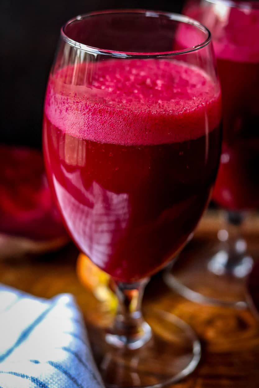 <p>Make yourself a big glass of this juice in the morning, and you'll have enough nutrients to keep you going until noon. </p><p><strong>Get the recipe at <a href="https://www.savorythoughts.com/beet-carrot-apple-juice/" rel="nofollow noopener" target="_blank" data-ylk="slk:Savory Thoughts;elm:context_link;itc:0;sec:content-canvas" class="link ">Savory Thoughts</a>.</strong></p><p><strong><a class="link " href="https://www.amazon.com/Hamilton-Beach-Functions-Dishwasher-58148A/dp/B00EI7DPI0/?tag=syn-yahoo-20&ascsubtag=%5Bartid%7C10050.g.34063059%5Bsrc%7Cyahoo-us" rel="nofollow noopener" target="_blank" data-ylk="slk:SHOP BLENDERS;elm:context_link;itc:0;sec:content-canvas">SHOP BLENDERS</a><br></strong></p>