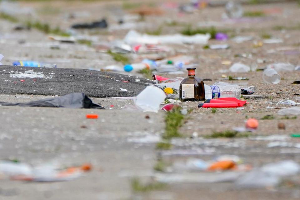 The aftermath of the mass shooting (Copyright 2023 The Associated Press. All rights reserved)