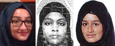 Kadiza Sultana 16, Amira Abase 15 and Shamima Begum 15 - Credit: Metropolitan Police&nbsp;