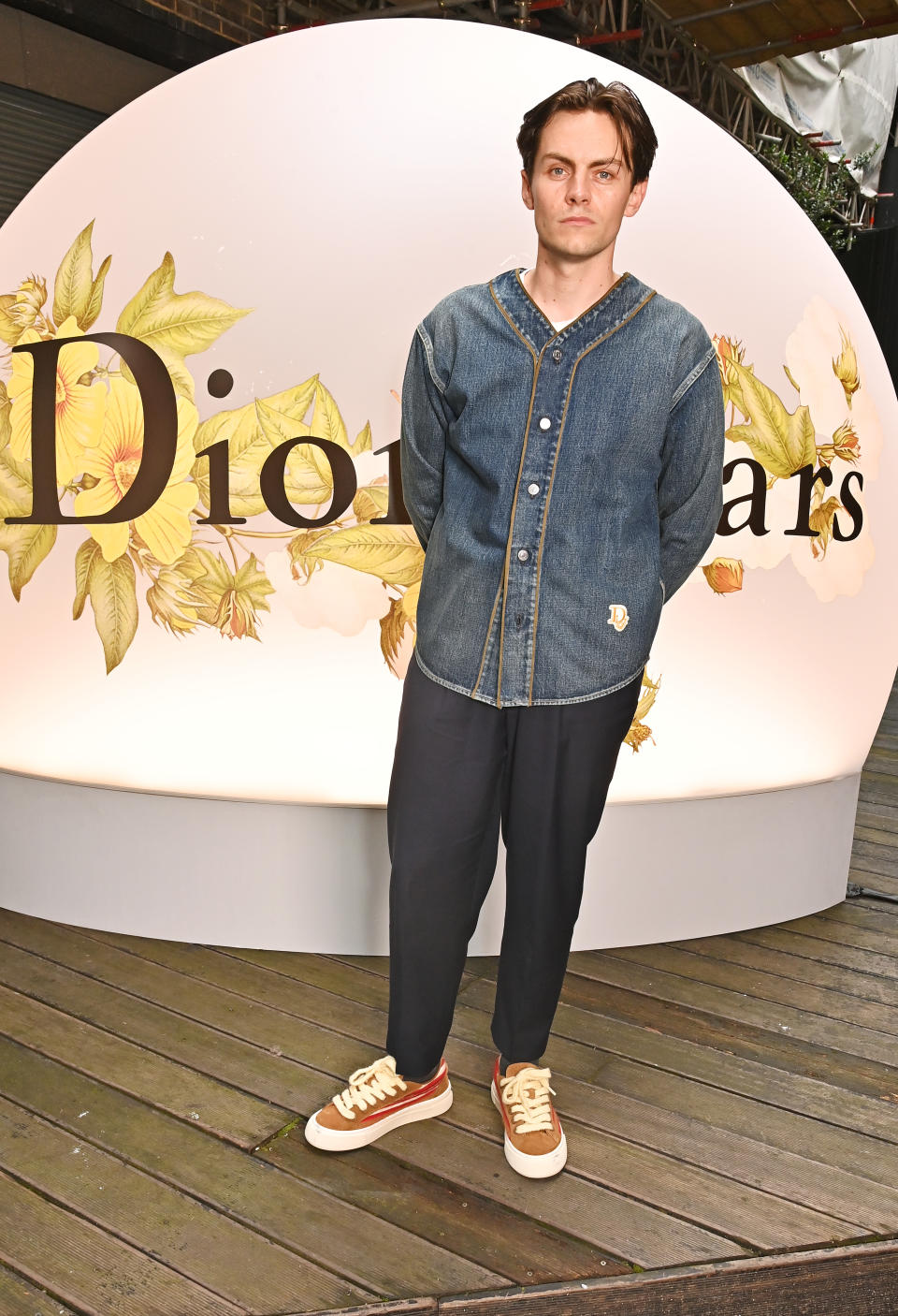 LONDON, ENGLAND - JULY 08: Freddy Carter attends the Dior Tears pop-up launch party on July 8, 2023 in London, England. 

Pic Credit: Dave Benett