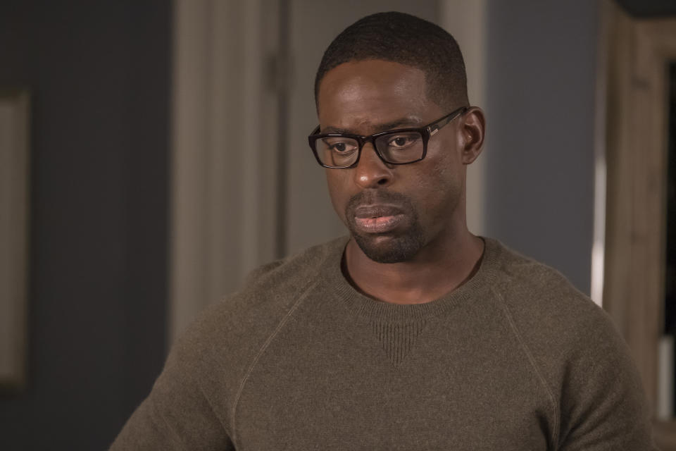 <p>Sterling K. Brown as Randall in NBC’s <i>This Is Us</i>.<br>(Photo by: Ron Batzdorff/NBC) </p>