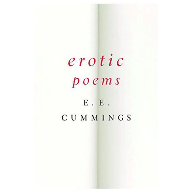 6) 'Erotic Poems' by e.e. cummings