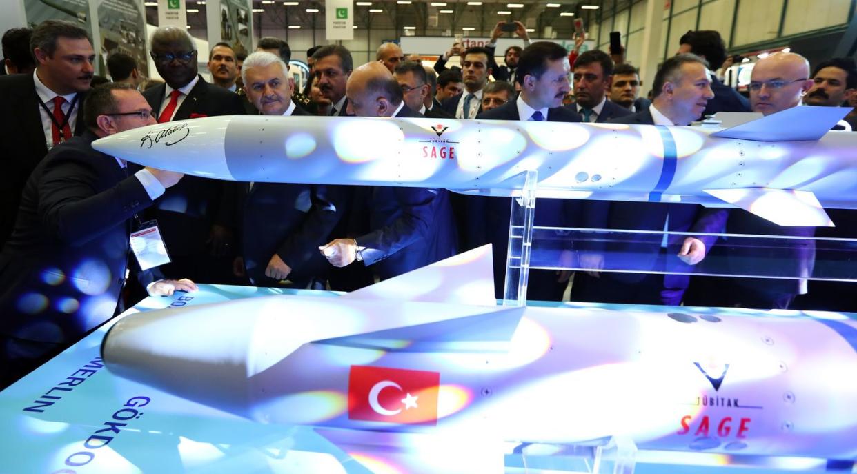 13th international defense industry fair in istanbul