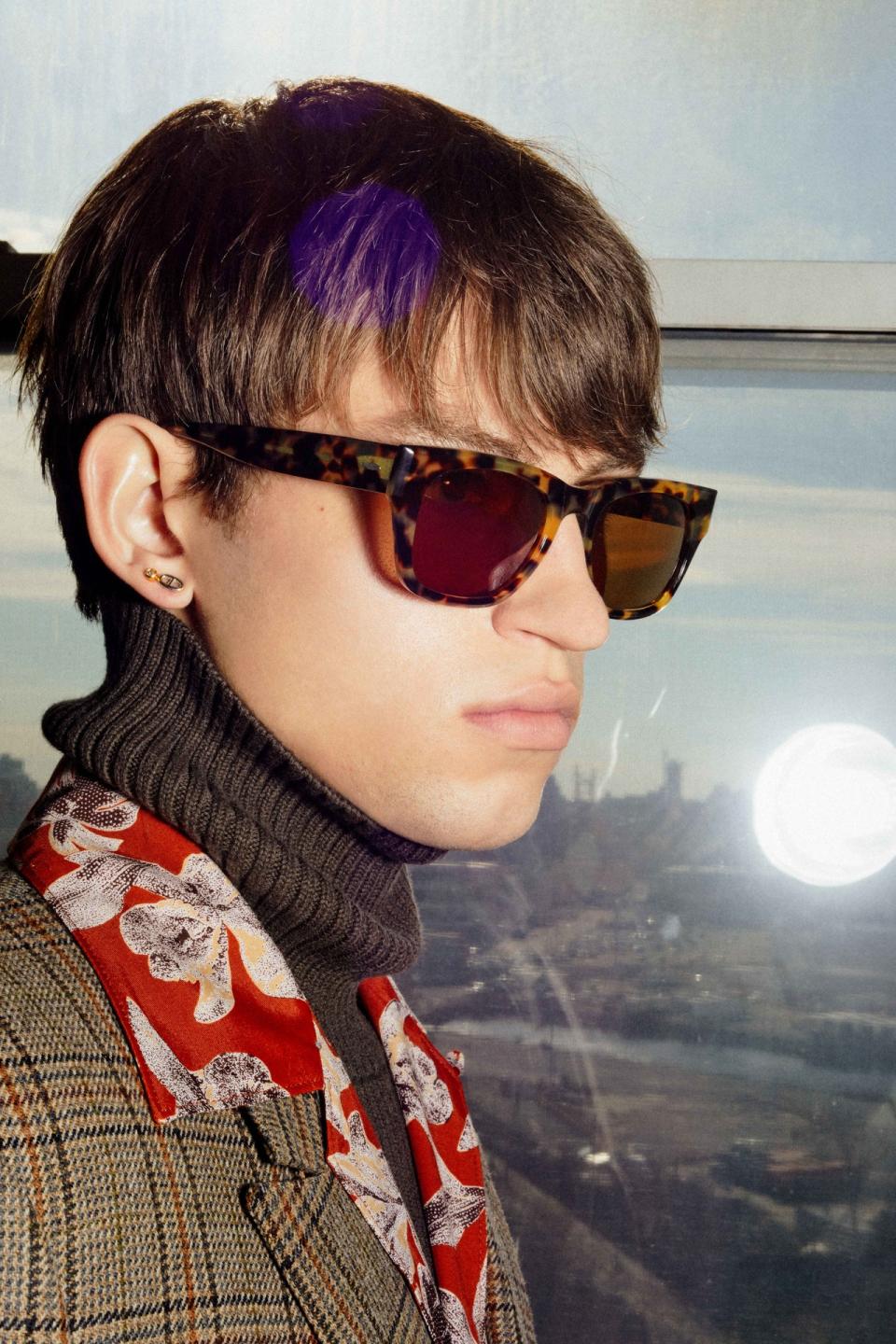 Barton Perreira x Teddy Vonranson Domino Sunglasses.