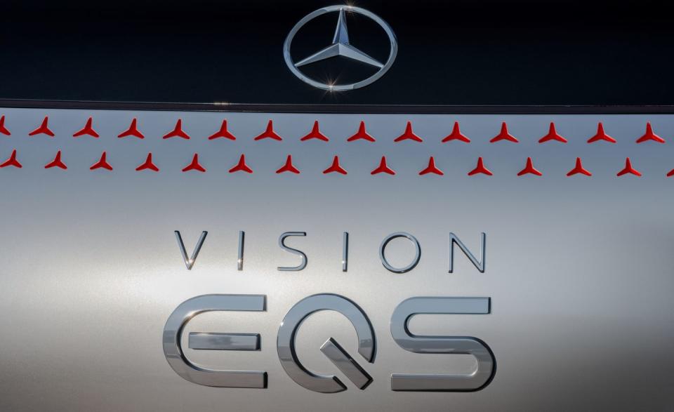 View Photos of the Mercedes-Benz Vision EQS Concept