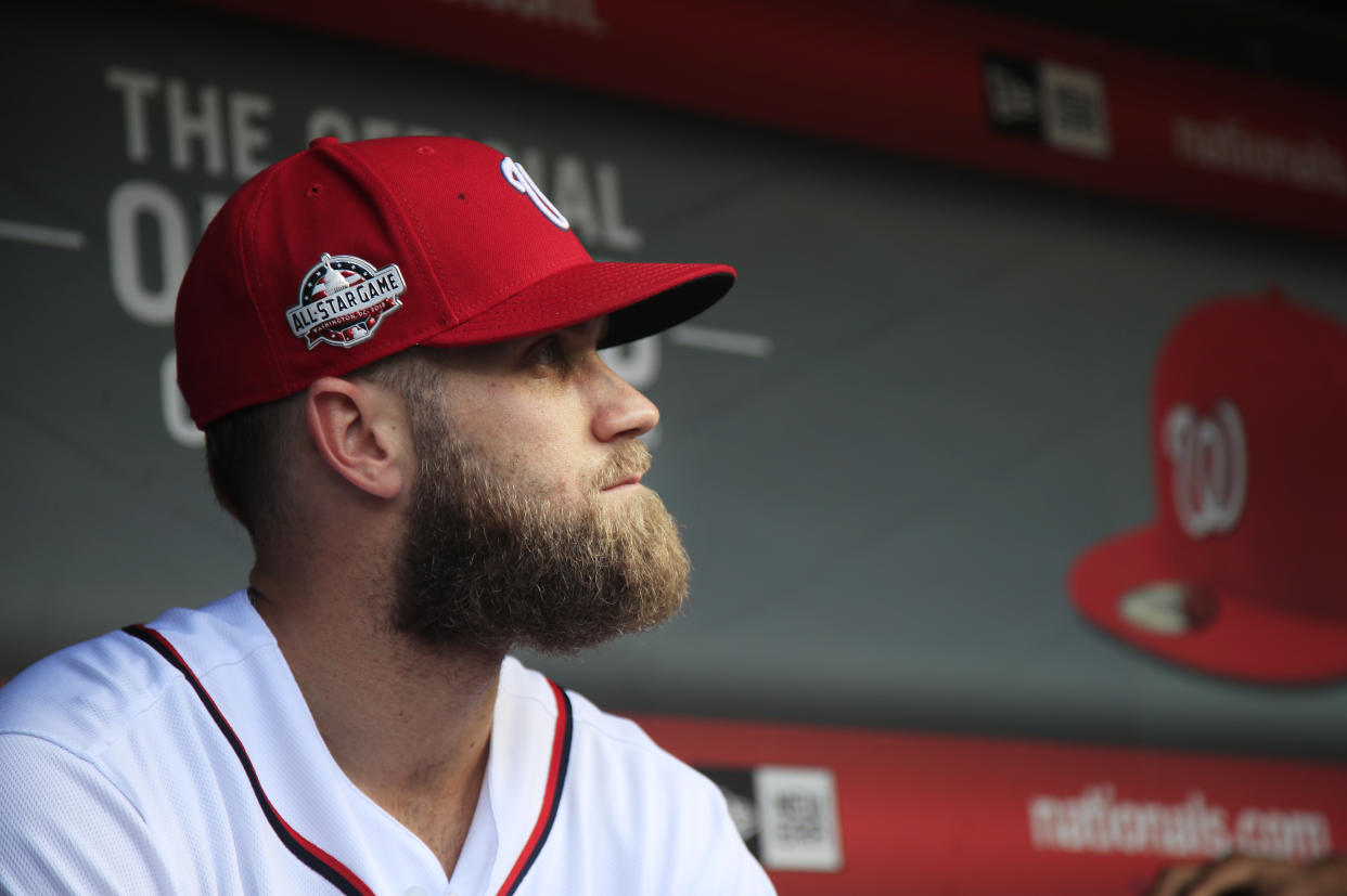 What's a reasonable price to pay for Bryce Harper in free agency? (AP)